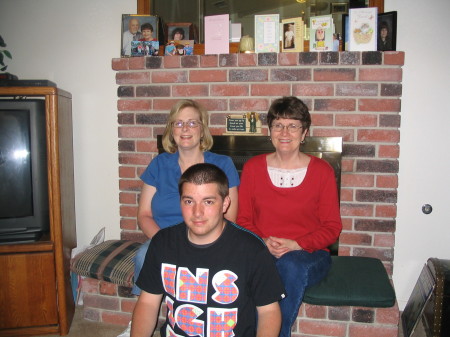 3 generations:  Tami, me and Travis 4/11/08