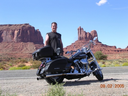 At Monument Valley, Arizona/Utah during the "Four Corners Rally in the Rockies"!!