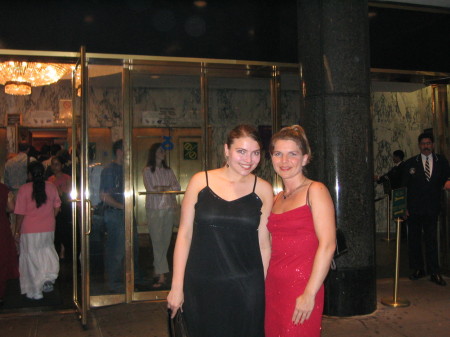 Me and my sister on the town in NYC