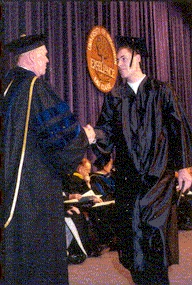 Graduating From UW-Eau Claire 1997