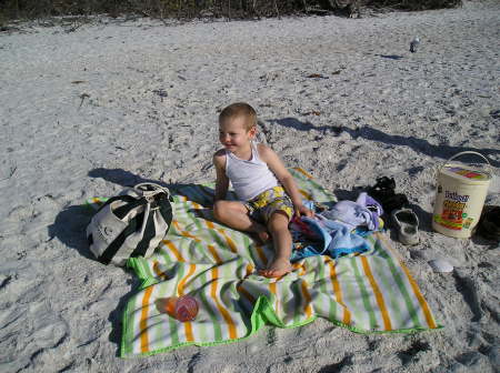 Ethan At The Beach