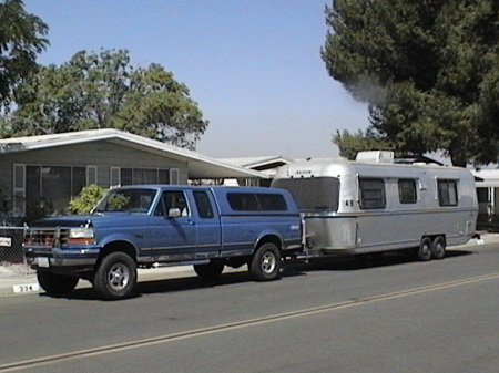 Avion Travel Trailer and My Truck