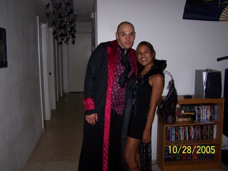 Me & my wife...Halloween 05