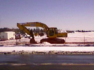 The excavator that i operate.