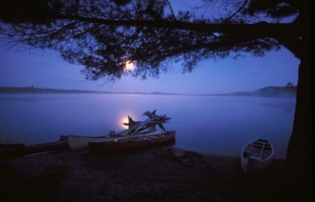 5 AM Moonset