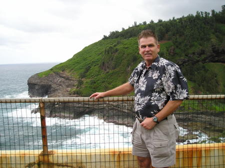 Dennis on Kauai, Feb 2005.