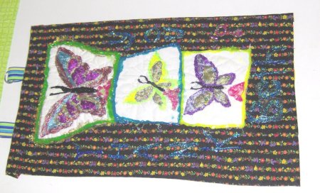 This is a butterfly sampler that I made for someone.