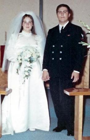 Kathy & Darrell Wedding 1973