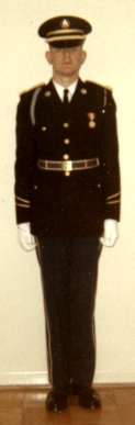 Jim while a member of US Army Honor Guard