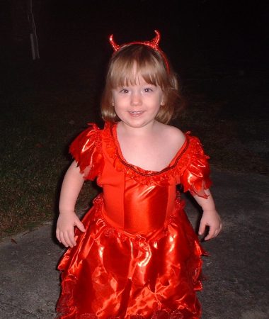 Bridget on Halloween