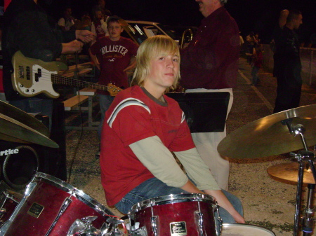 My son, the drummer