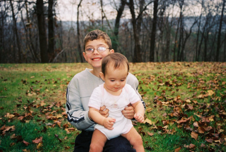 this is my youngest son Winston with Madison