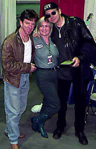 Tommy Shannon, Chris Layton & Me Dallas Guitar Show