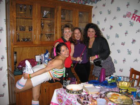 Friend's 80's party