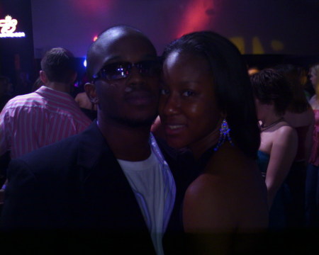 Me and Chris at the club