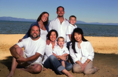 Family at Lake Tahoe