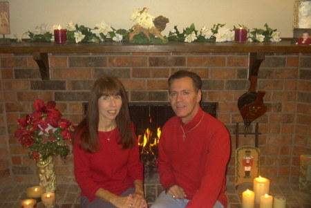 Danny & Cindy (Carder) White, at our home in Dallas ( 2006 )