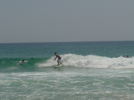 surfing in goldcoast Australia