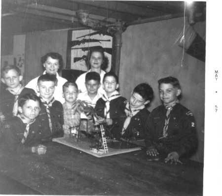 1955 Livonia St Michaels School Scouts