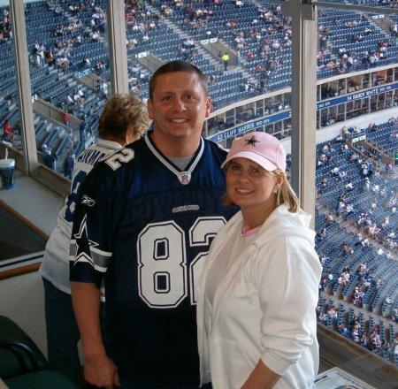 Suite at the Cowboys Game
