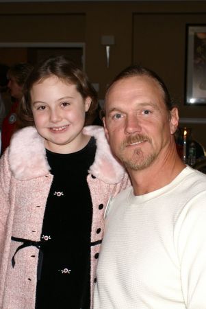 Country star Trace Adkins with Kelsey