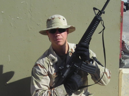 son while serving in overseas