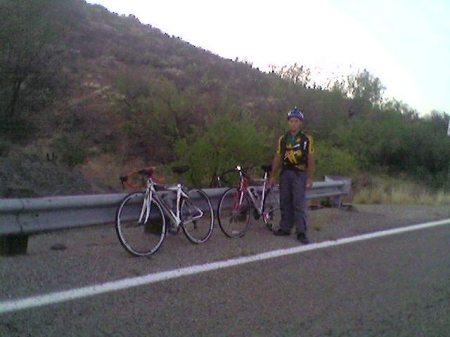 a nice evening ride out of town