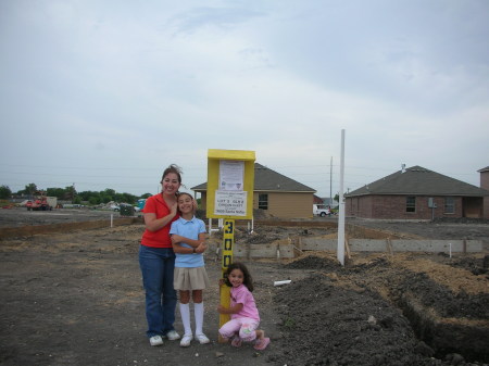 Future homesite for Melinda's family