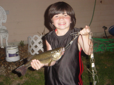 Tyler's big fish!!!