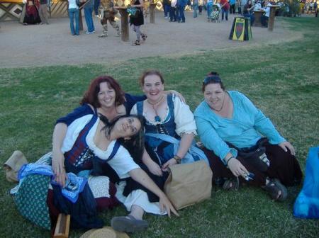 My Friends and I at the Ren Faire