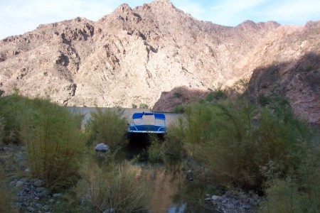 Our Boat at Willow Beach