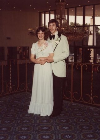 Laura and I at Natick High Prom