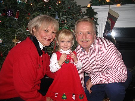 Cappie, Grandma & Samantha-Xmas '07