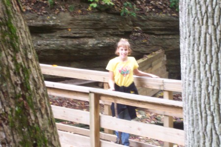 Megan at Clifty Falls