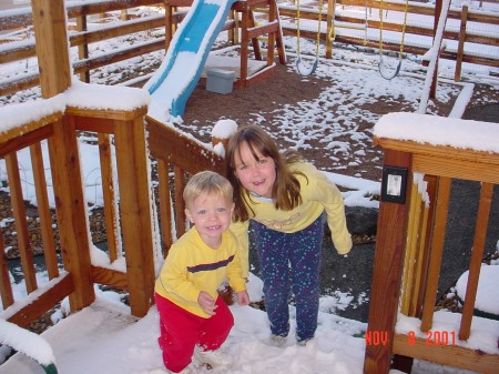 Darren and Rachel 2001 in Colorado