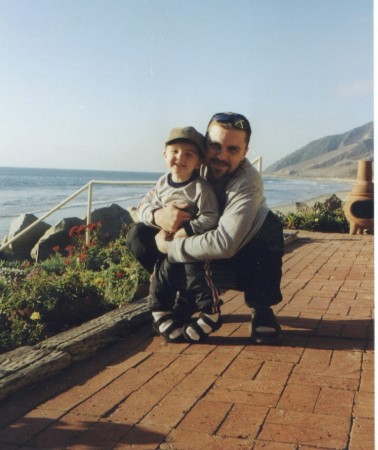 Me & Easton, Ventura Beach 1-1-2000