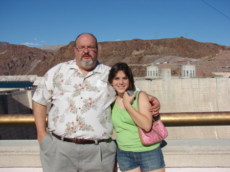 Kayla & I at Hoover Dam