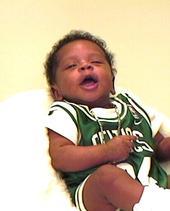 My baby at 2 months 2002