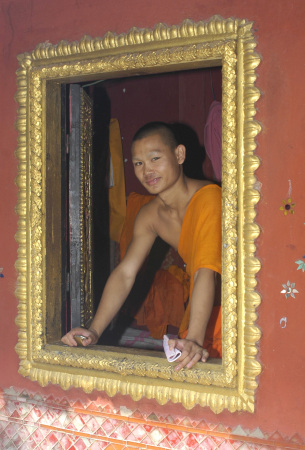 Novice Monk-Laos