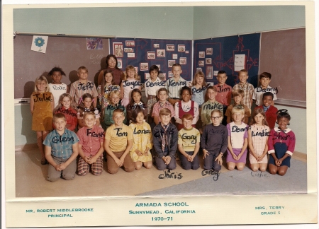 1968 - 1970 class photos