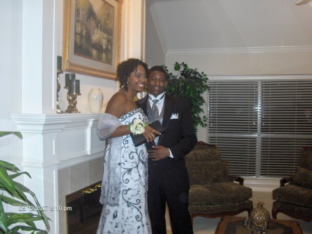 Trey and his date!