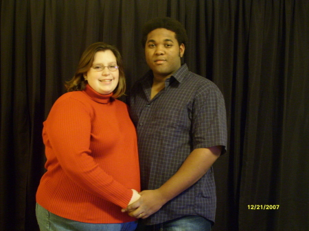 Me and my high school sweetheart ( now husband) Michael Evans