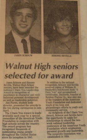 Jason Schouw (1986) Made the papers!