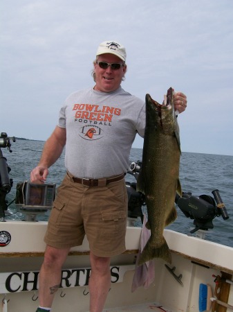 Salmon Fishing on Lake Superior