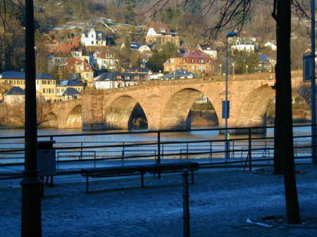 Old Bridge across Neckar River