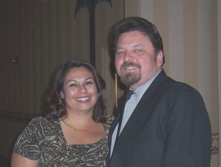 Mark & me at Awards Banquet 2007