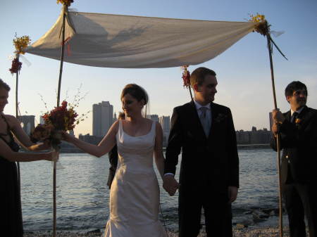 Alysa and Rob New York Wedding Fall 2007