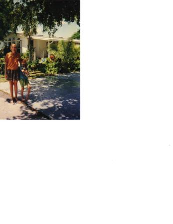 Visit to Grandma Smith's place in Miami, Florida 1995.