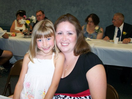 Helen's daughter Rachel and her Maddy, 2007