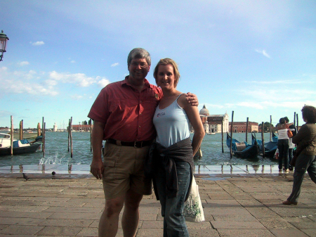 Steve and Revilee in Venice